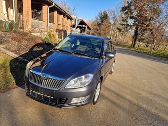 Škoda Fabia 2 combi1,6 TDI 77 KW, digi klima,vyhř.sed, tažné - 2