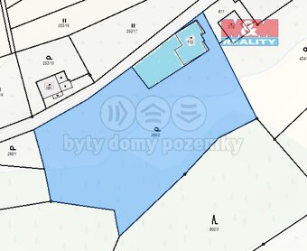 Prodej pozemku 5381 m², Strážkovice - 2