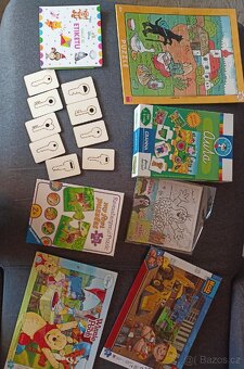 Hračky, puzzle, hry TOP stav nebo nove, cena za vse - 2