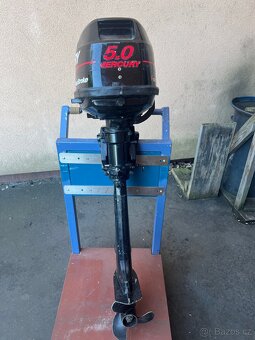Lodni motor Mercury 5hp 4t dlouha noha, na DO - 2