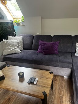 Rozkládací sedací souprava s úložným prostorem - 2