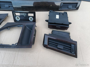 BMW e60 a e61 - interiér lišty v Bambus dekoru - 2