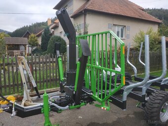 Hydraulická ruka za traktor,vyvážečka - 2