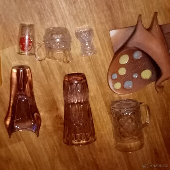 Prodám staré hutní sklo a lité sklo apod. - 2