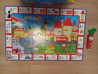 Happy english Carotina puzzle s mluvícím perem - 2