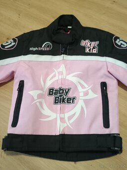 Dívčí motorkářská bunda BOS vel 2 roky - 2