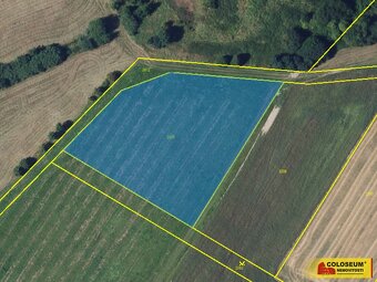 Brodek u Konice - orná půda, trvalý travní porost 14 686 m2 - 2