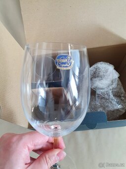 Karafa na víno a sklenice od Bohemia Crystal - 2
