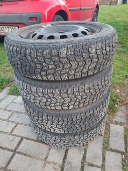 155/65 R14 - disky + zimní pneu - 2