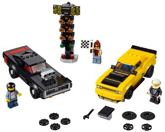 Nové LEGO 75893 2018 Dodge Challenger SRT Demon a 1970 D - 2