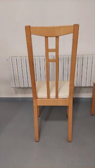 Židle dřevěné masivní Ikea - 2