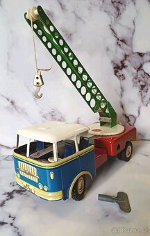 ITES Model auta Škoda 706 RT Jeřábový vůz na klíček TOP - 2