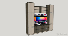 Obývací stěna - 2