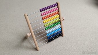 Dřevěné počítadlo Ikea - 2