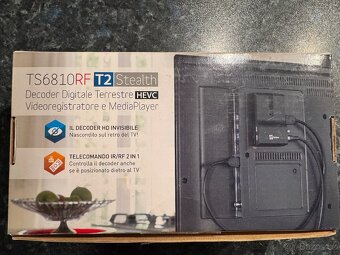 TeleSystem TS6810RF T2 HEVC Stealth - 2