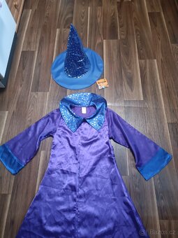 Kostým čaroděj, kouzelník s kloboukem - 2