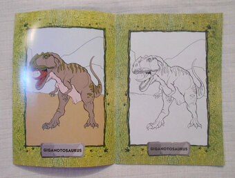 Dětské omalovánky Dinosauři - Jiri Models Písek - 2