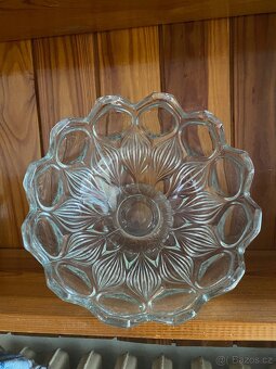 SKLENĚNÁ RETRO MÍSA NA NOŽCE - 2