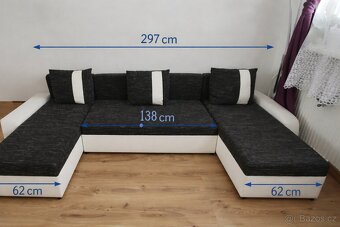 Sedací souprava do U - 2