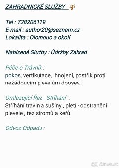 Zahradnické služby - 2