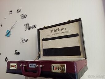 Černý kufřík Höffner - 2