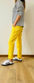 Žluté dámské kalhoty, Calliope, vel. M - 2