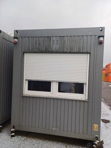 Použitá dvojbuňka, dvojitý kontejner s WC kabinou - 2