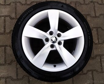 Alu kola originál Škoda Fabia III, Rapid 5x100 R16 Alore - 2