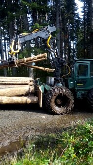 LKT 81 hydrostat, osové nápravy,hydraulická ruka - 2