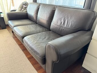 Kožená sedačka Ikea Ystad - 2