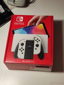 Nintendo Switch OLED TOP STAV + 10her - 2