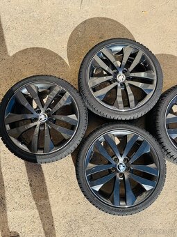 5x100 Originální ALU Kola Škoda R17 Fabia 2,3,4 Rapid,Scala - 2