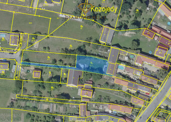 Prodej stavebního pozemku 819m², Kozojedy - 2