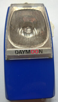 Retro modrá kapesní svítilna Daymoon - funkční - 2