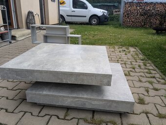 Konferenční stolek s poličkou - 2