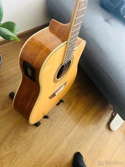 Washburn WG7SCE-A-U Natural Elektroakustická kytara Jumbo - 2
