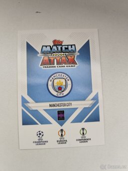 Fotball card of Phil Foden 100 Club edition Match Attax - 2