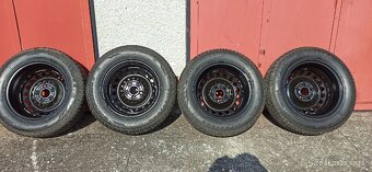 Zimní kola 6Jx15 ET43,5x112,195/65R15 VW GOLF 7, OCTAVIA 3 - 2