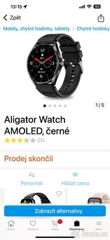 Chytré hodinky Aligator Amoled - 2