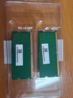 Notebookové paměti - SO-DIMM 16GB(2x8GB) DDR5 4800MHZ - 2