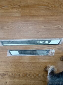 P: Prahové lišty - Škoda Rapid - 2