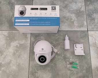 VNITŘNÍ/VENKOVNÍ WI-FI KAMERA MENBORN G12 S ROZLIŠENÍM 2K - 2