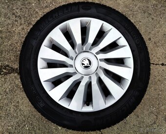Plechové disky originál Škoda Octavia III, VW Golf 5x112 R16 - 2