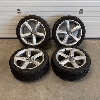 Alu kola Audi 245/40 R18 8mm/6mm Continental/Nokian - 2