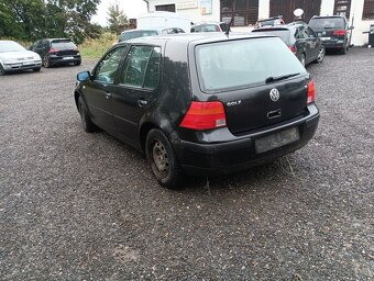 Prodám veškeré náhradní díly ve golf IV 1.6 74kw - 2