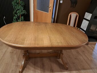 Rustikální jídelní stůl - 2