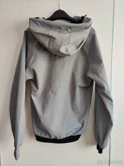 Pánská softshellová bunda šedá - 2