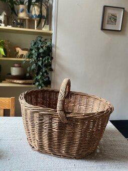 Velký proutěný koš - 2