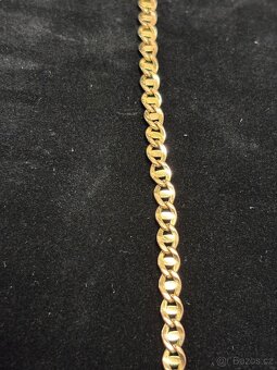 Pánský náramek zlato masivní 3,23 g 14. Kt - 2