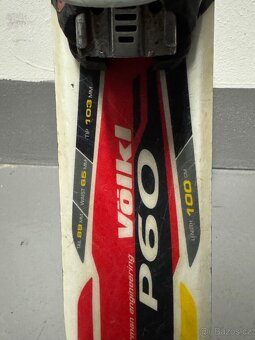 Dětské lyže Völki 100sm + boty vel. 29-32 - 2